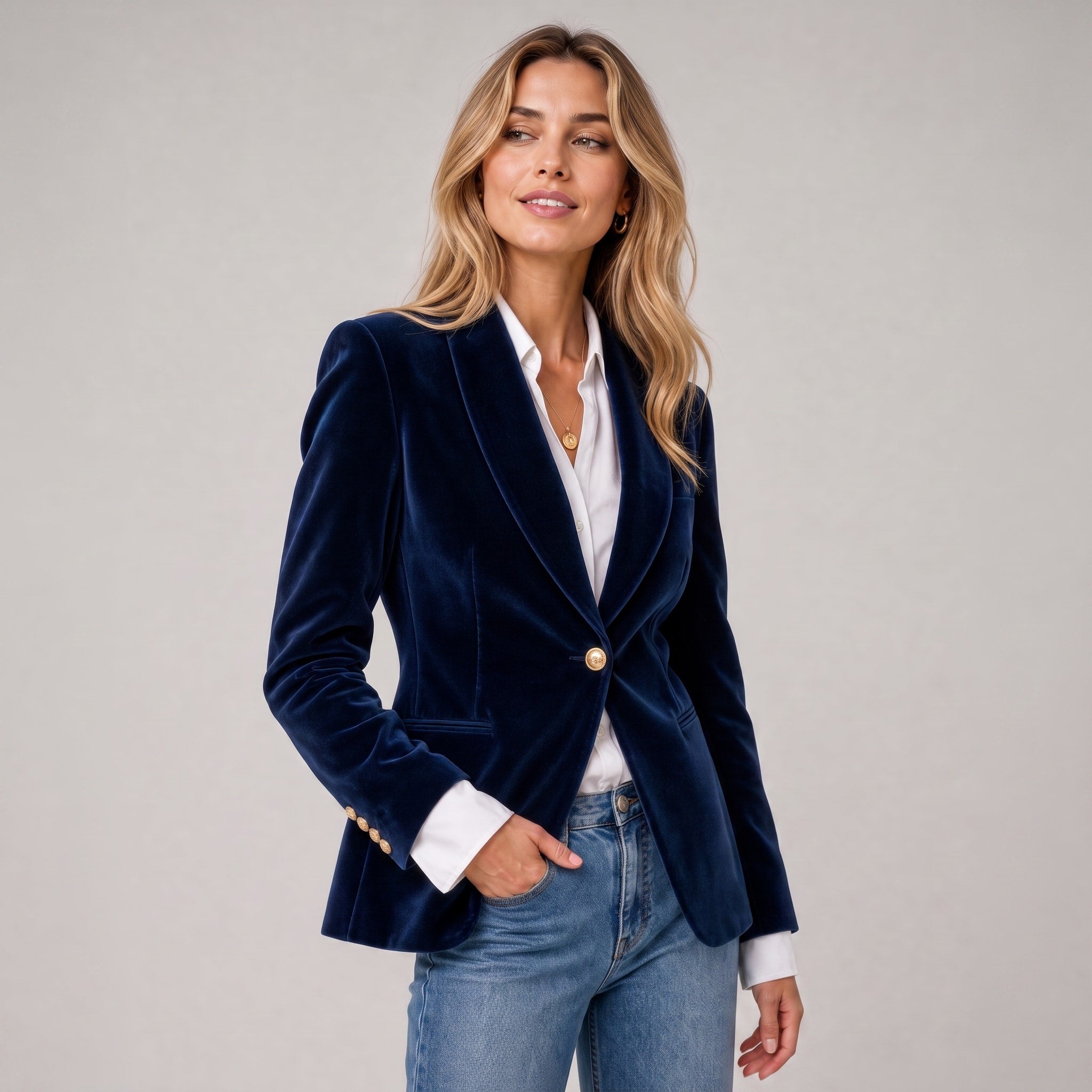 Sophie - Women's Tailored Single-Breasted Blazer
