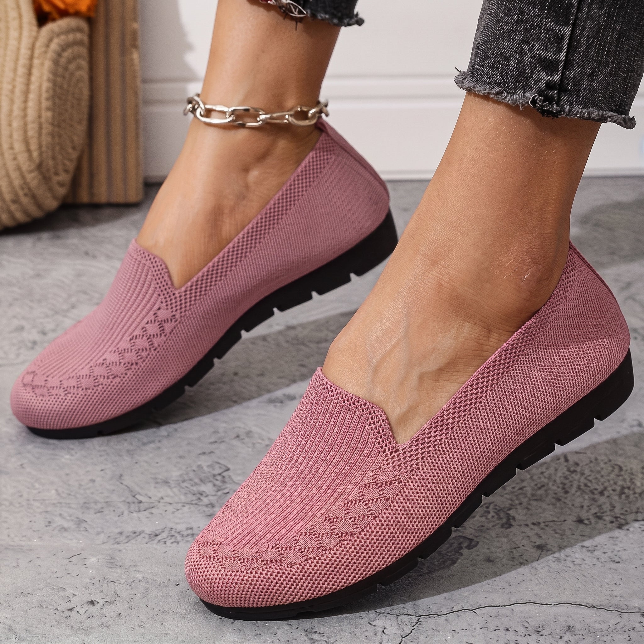 Alice - Women's Orthopaedic Breathable Cushioned Sole Loafers