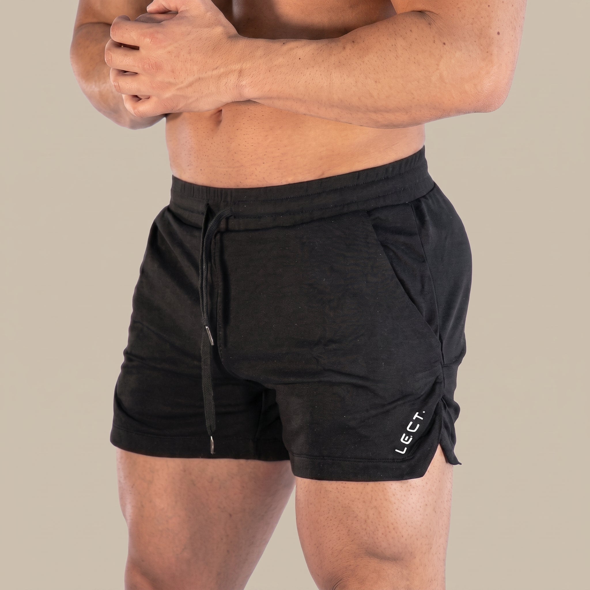 Charlie - Men's Summer Athletic Fit Drawstring Gym Shorts