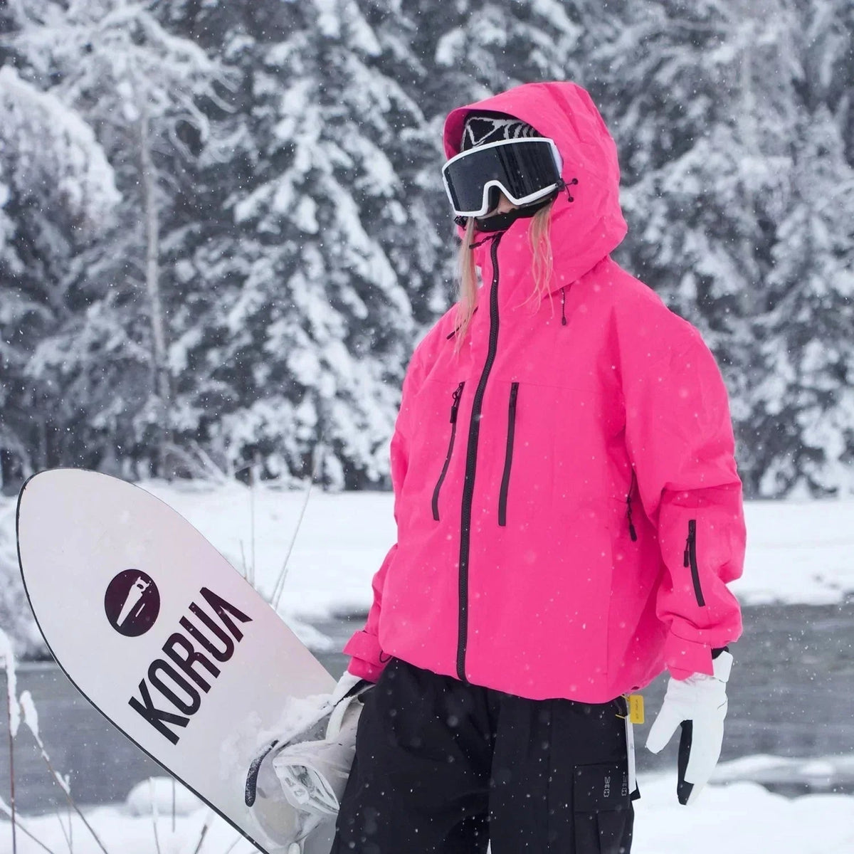 Bella - Women’s Winter Snow Ski Jacket - Ski Jacket - Fushia - Davies & Cooper
