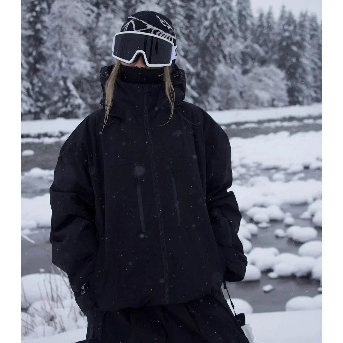 Bella - Women’s Winter Snow Ski Jacket - Ski Jacket - Black - Davies & Cooper