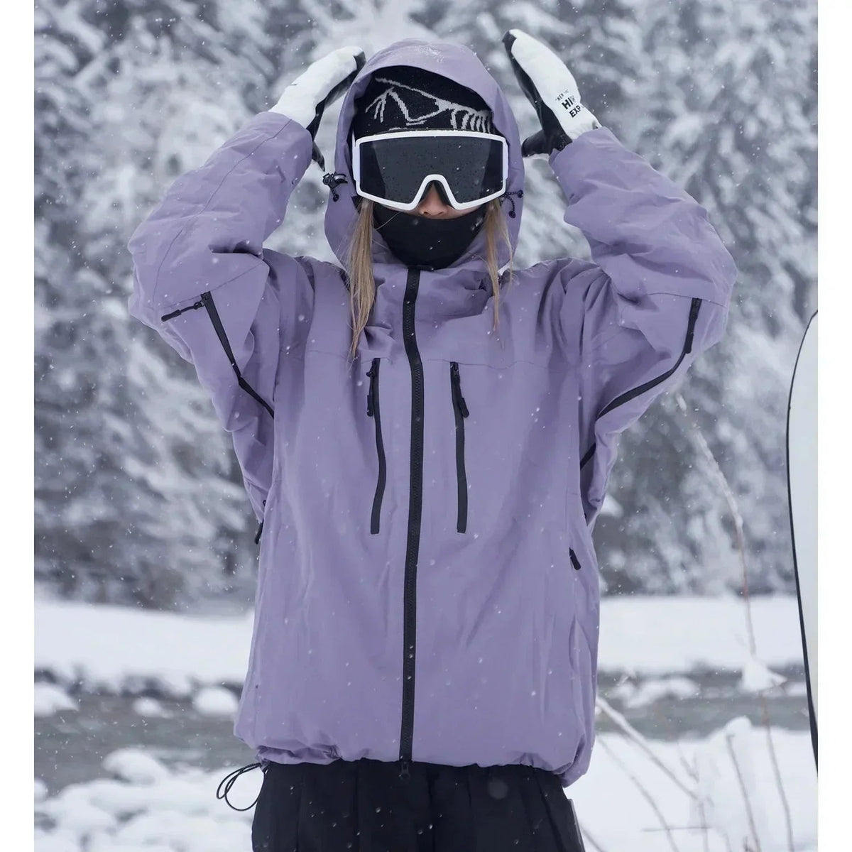 Bella - Women’s Winter Snow Ski Jacket - Ski Jacket - Purple - Davies & Cooper