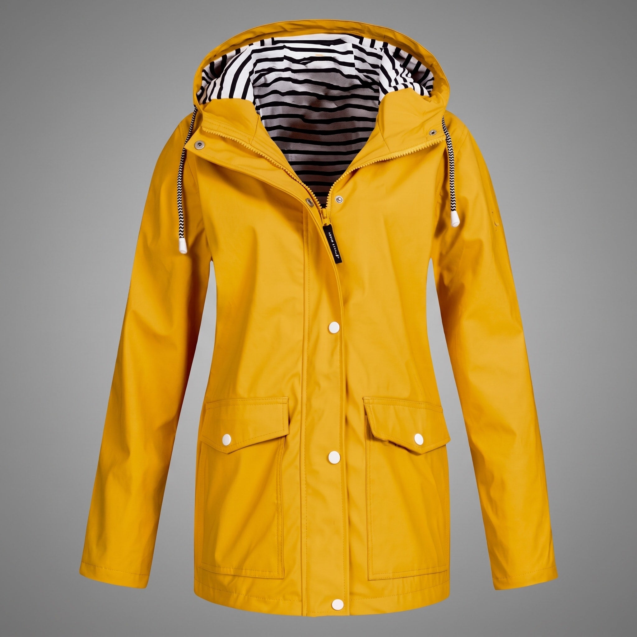 Sophie - Women's Hooded Rain Jacket with Adjustable Drawstring