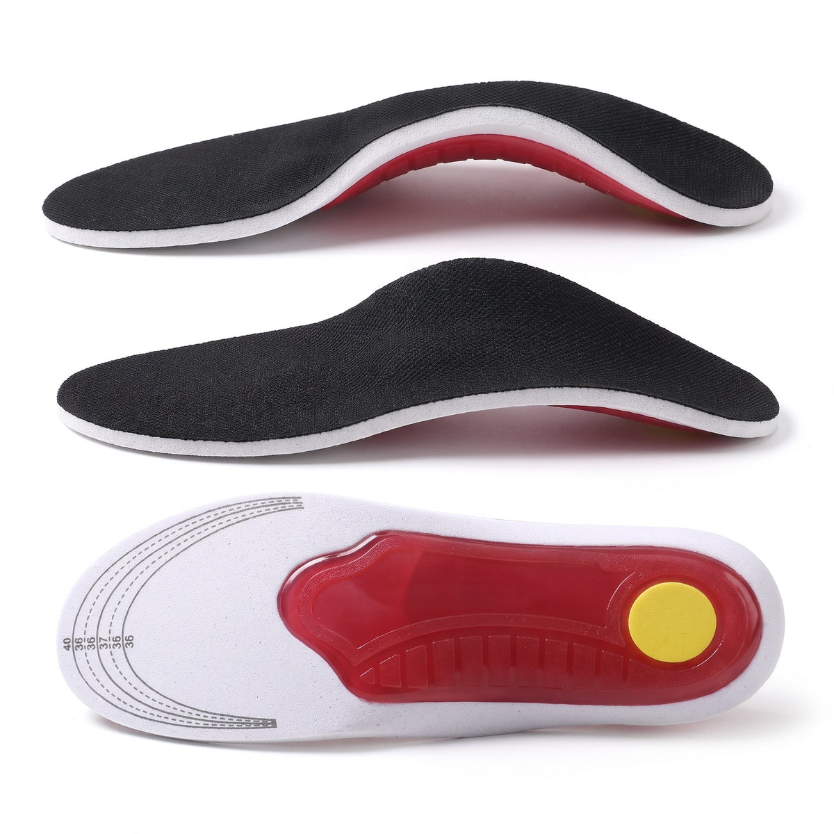 Harriet - Unisex Orthopaedic Support Insoles with Cushioned Heel Cup - Insoles - White - Davies & Cooper