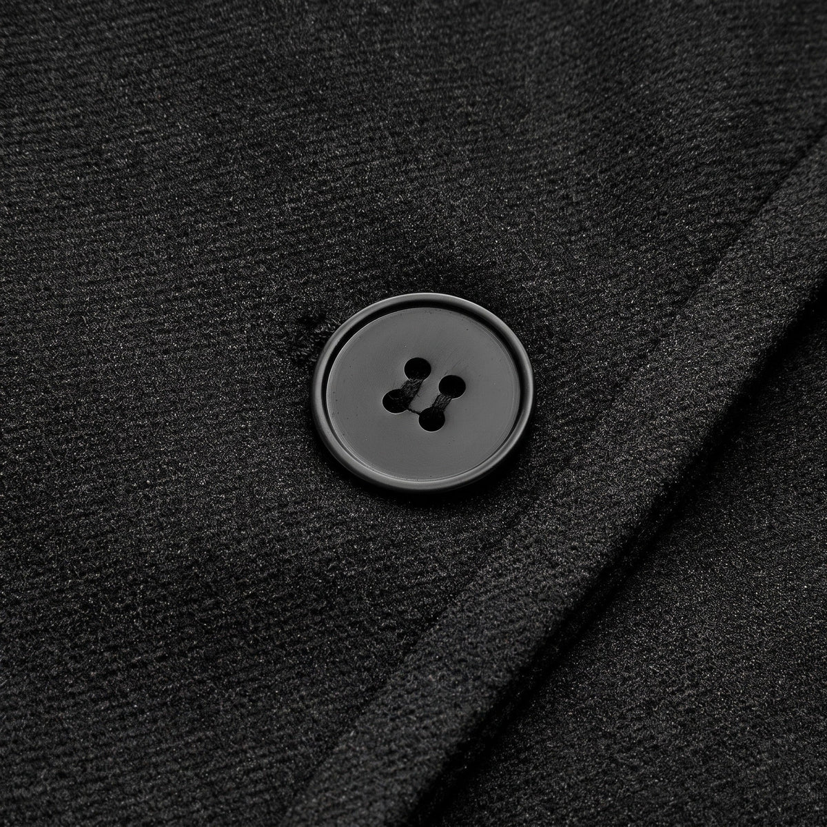 Isla - Women's Oversized Wool-Look Coat with Dropped Shoulder - Coats & Jackets - Black - Davies & Cooper