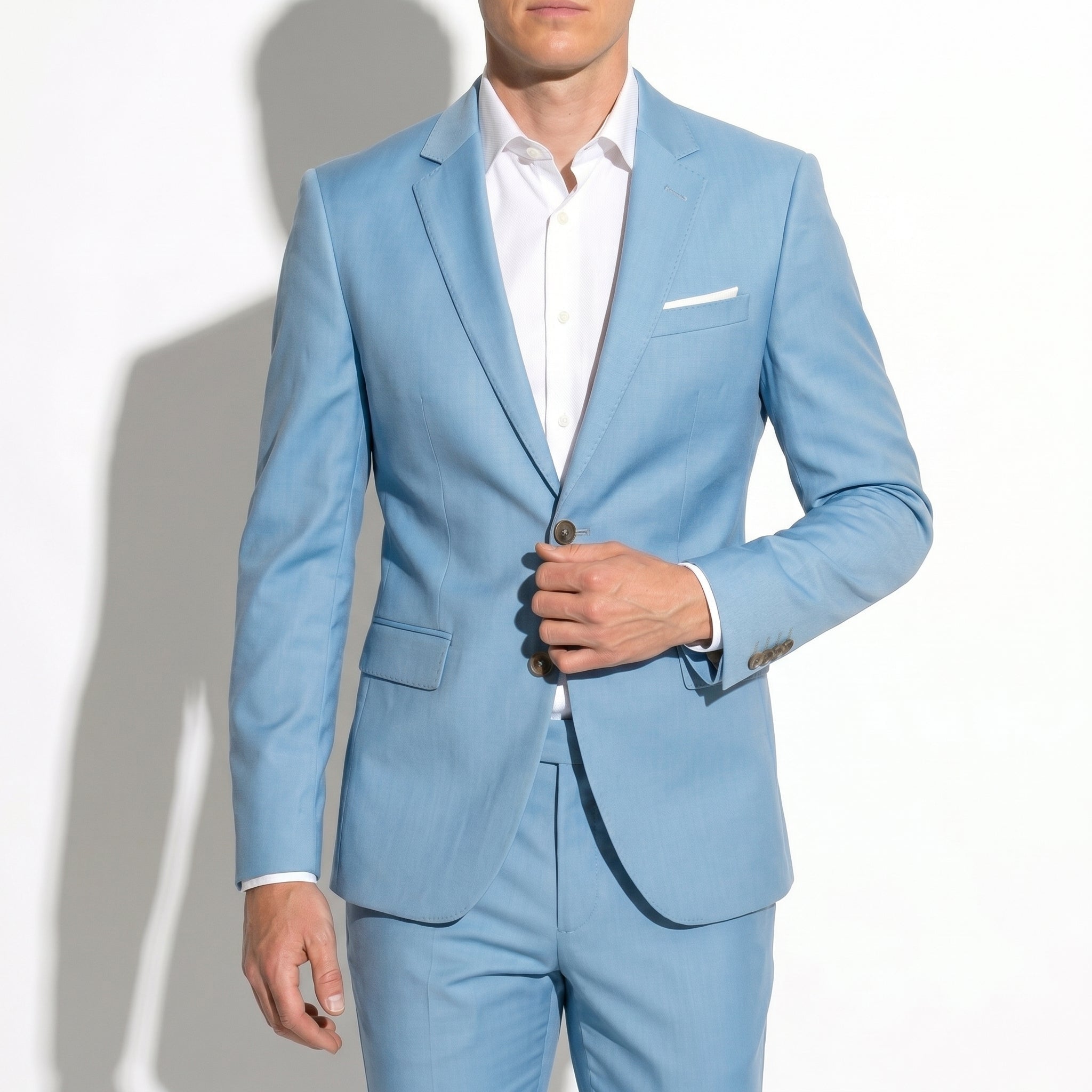 James - Men's Slim Fit Notch Lapel Wedding Suit