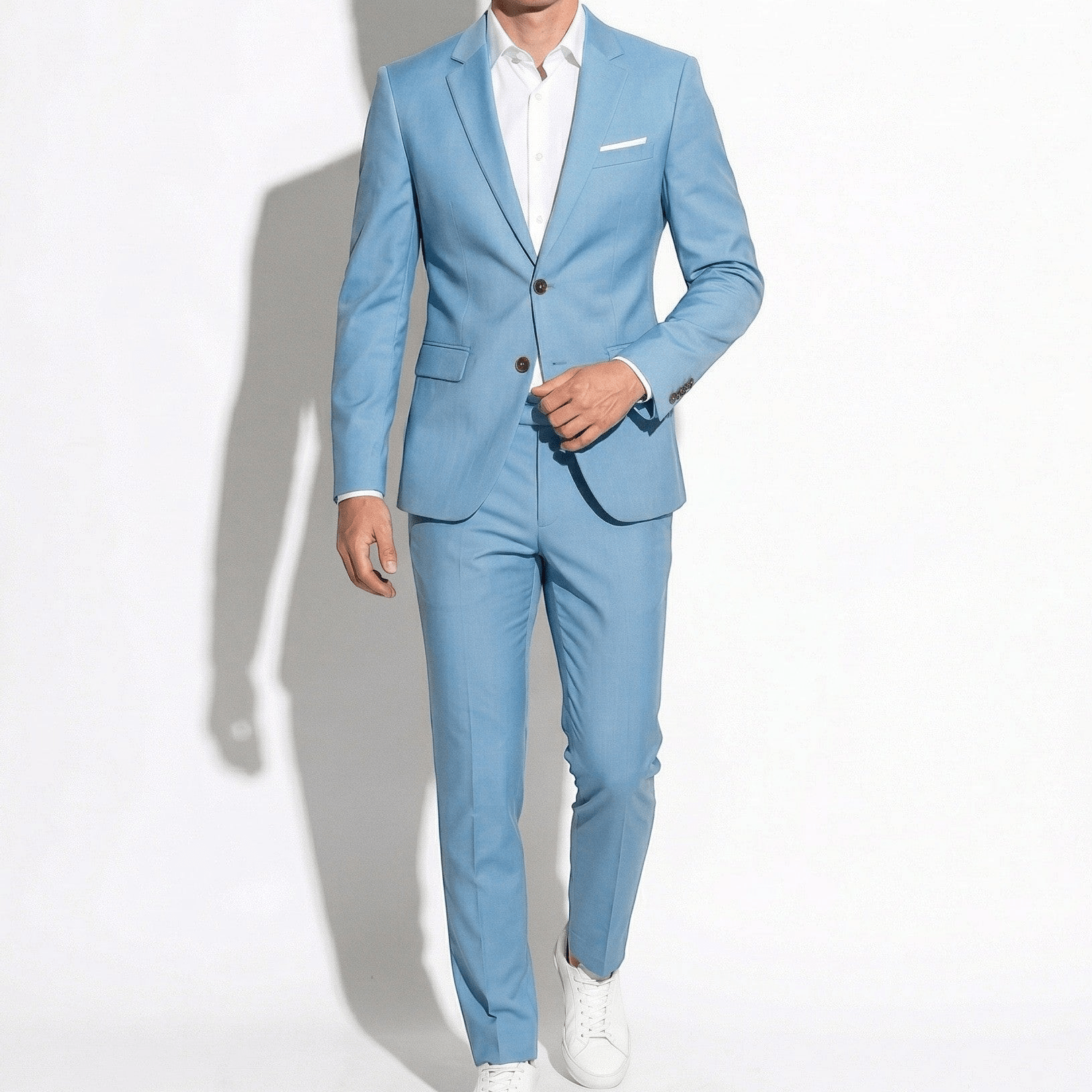 James - Men's Slim Fit Notch Lapel Wedding Suit