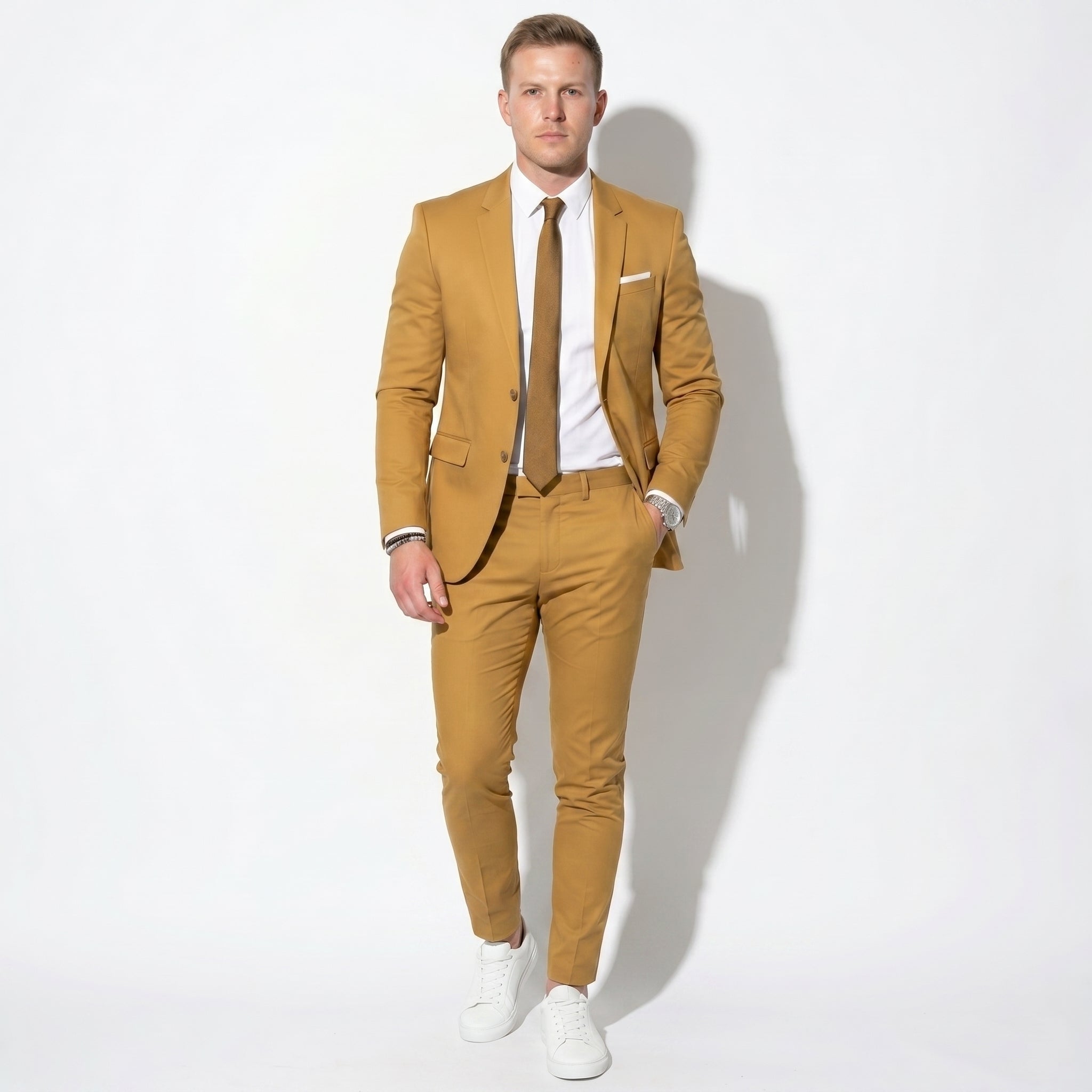 James - Men's Slim Fit Notch Lapel Wedding Suit