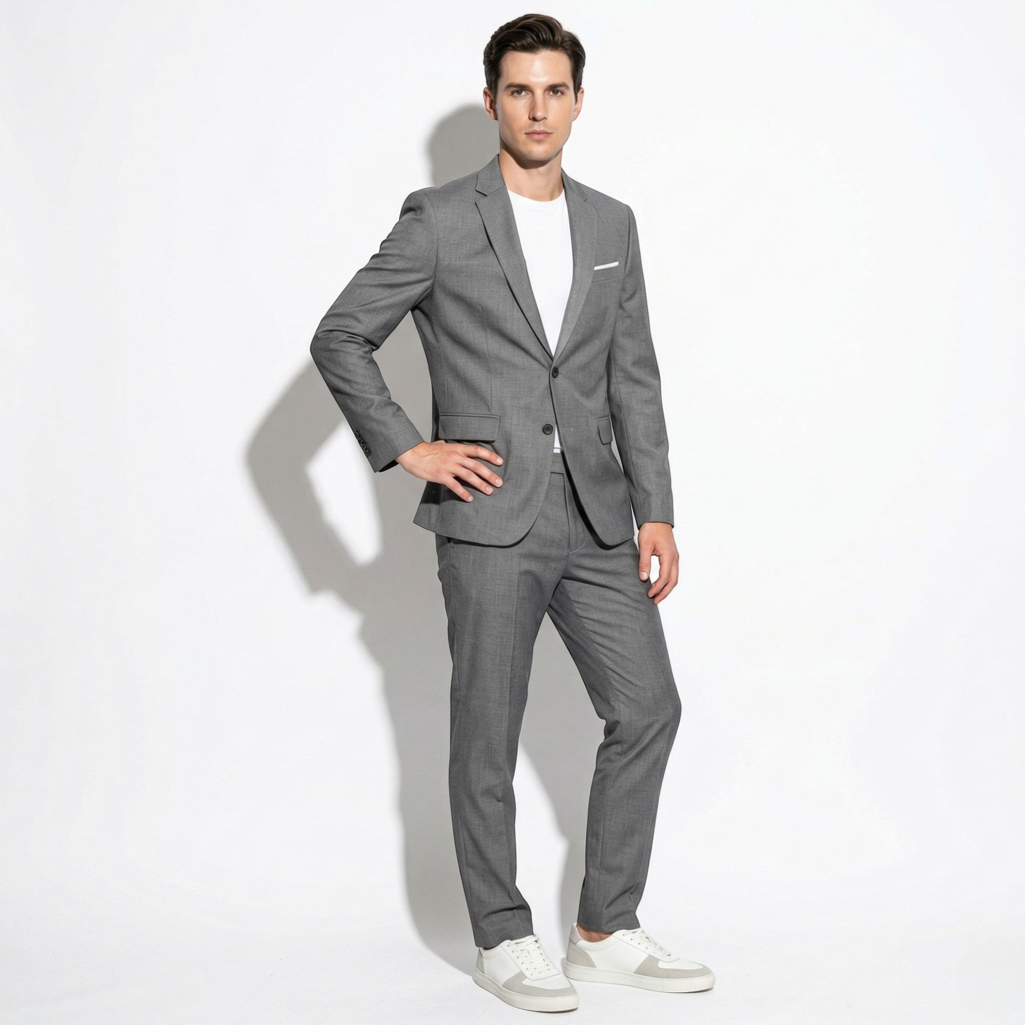 James - Men's Slim Fit Notch Lapel Wedding Suit