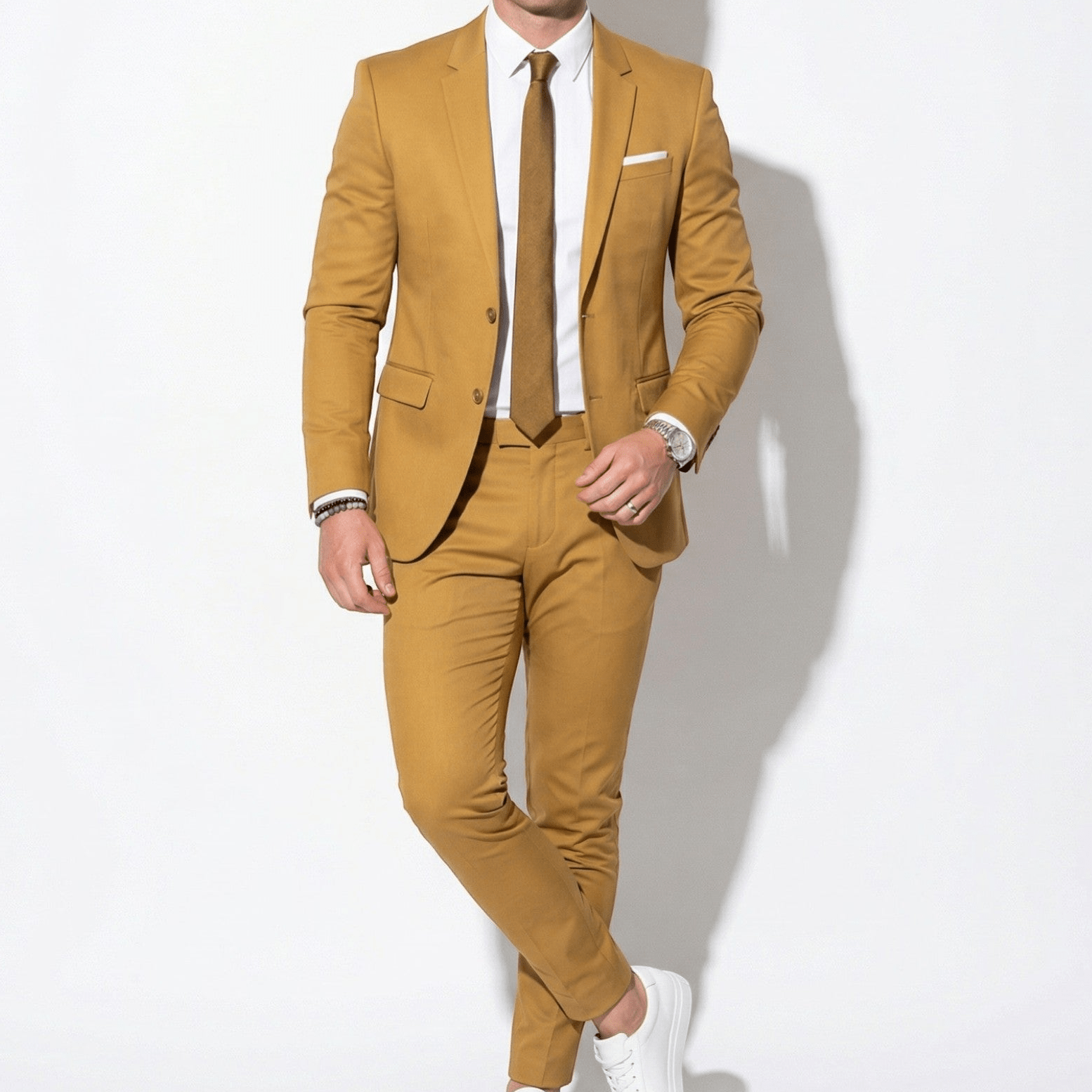 James - Men's Slim Fit Notch Lapel Wedding Suit