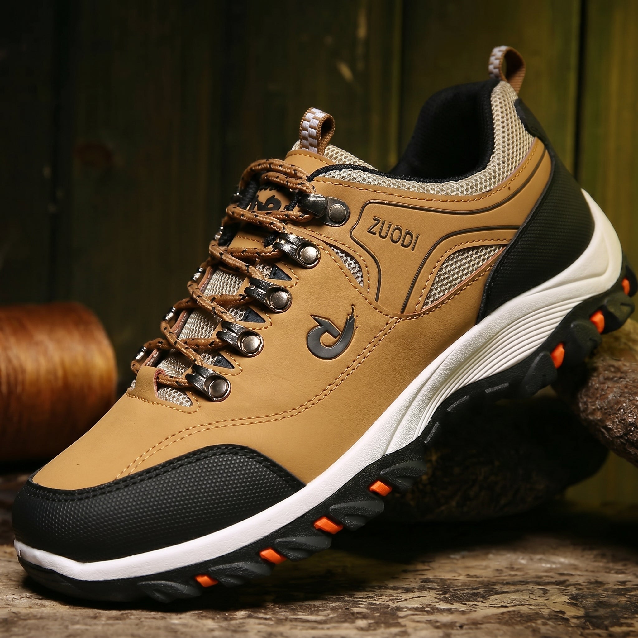 John - Men's Orthopaedic Lace-Up Hiking Shoes
