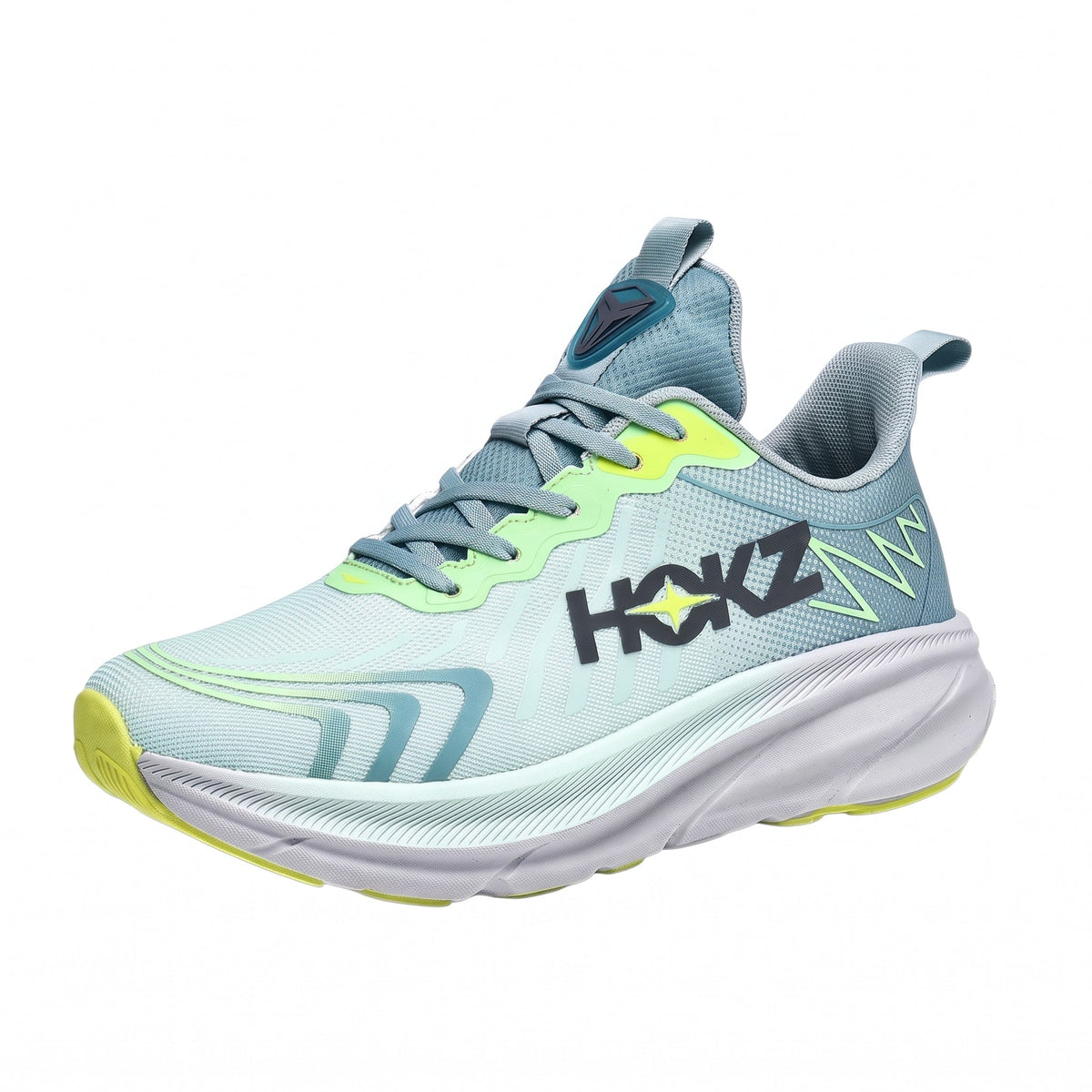Oscar – Men's Breathable Orthopaedic Cushioned Sole Trainers - Athletic Shoes - Green - Davies & Cooper
