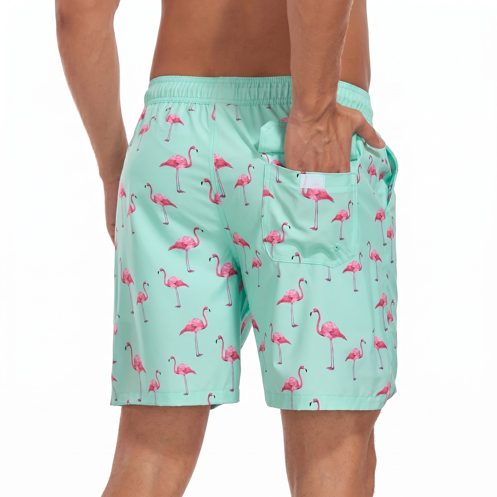 Ryan - Men's Summer Printed Drawstring Swimming Shorts