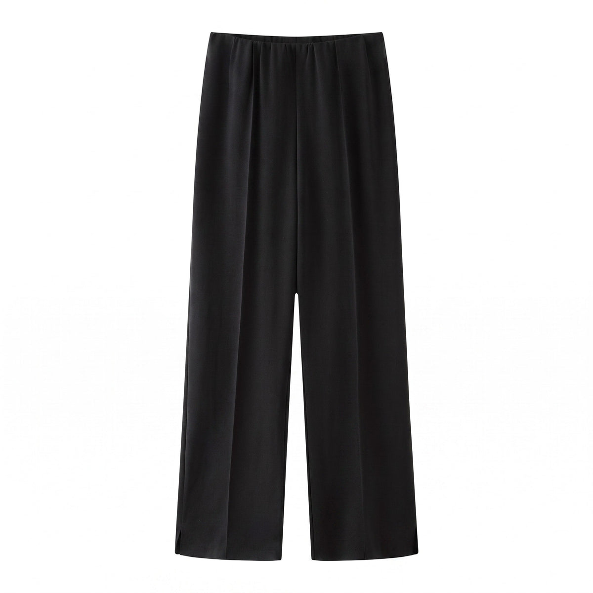 Sophie - Women's Relaxed Oversized Top and Wide-Leg Trouser Co-ord Set - Outfit Sets - Black - Davies & Cooper