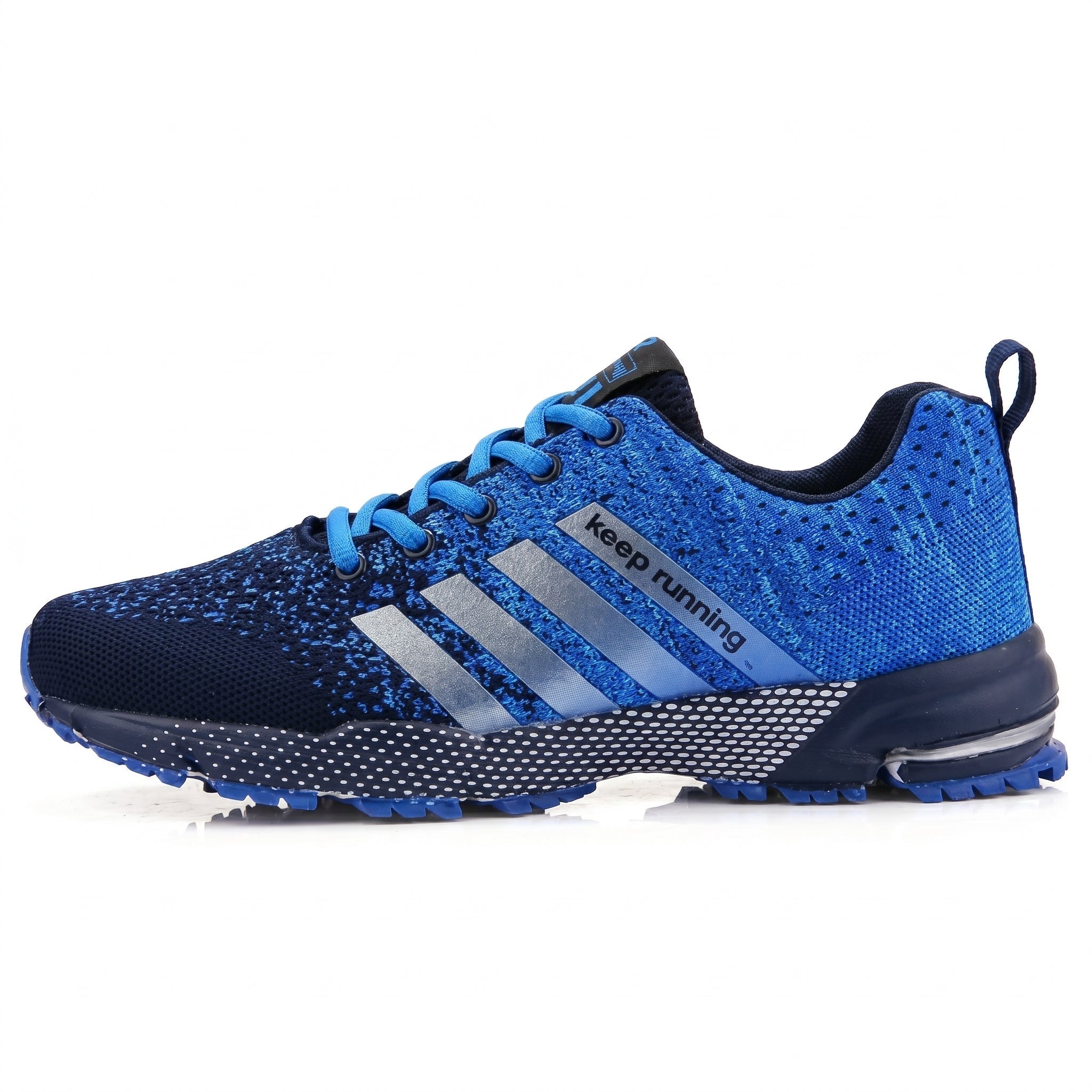 Theo - Men's Orthopaedic Sport Trainers with Striped Detail