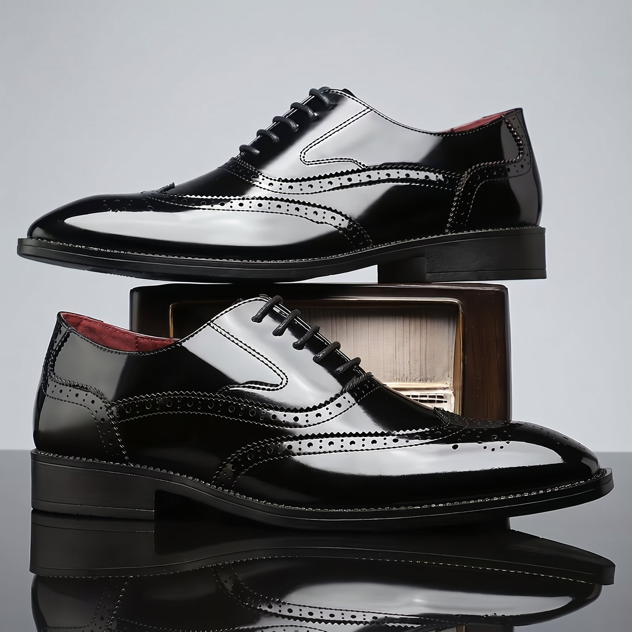 Theodore - Men's Wingtip Brogue Oxford Shoes