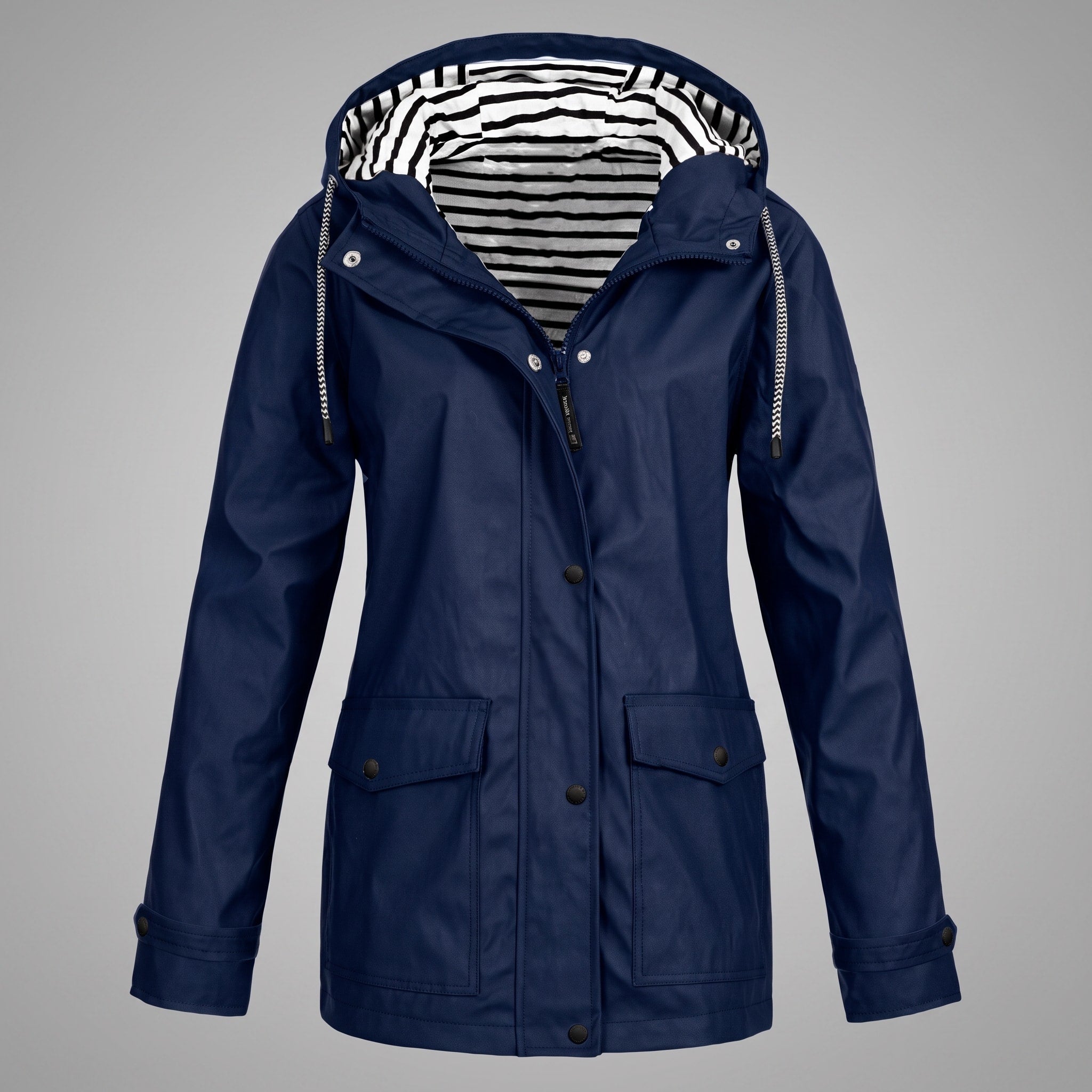 Sophie - Women's Hooded Rain Jacket with Adjustable Drawstring
