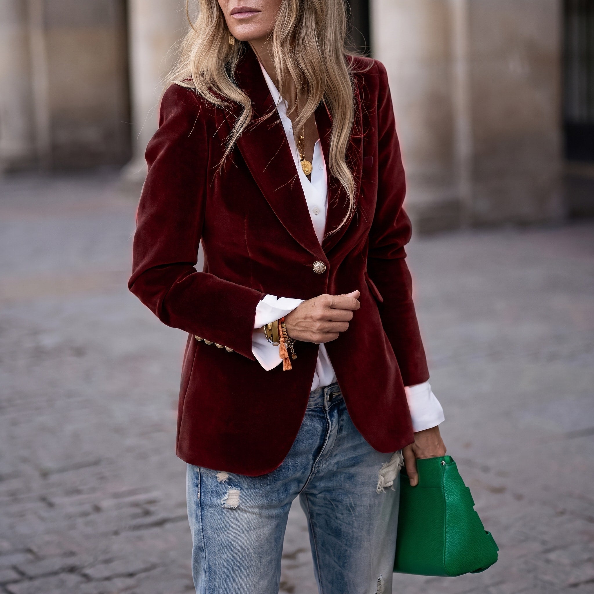 Sophie - Women's Tailored Single-Breasted Blazer