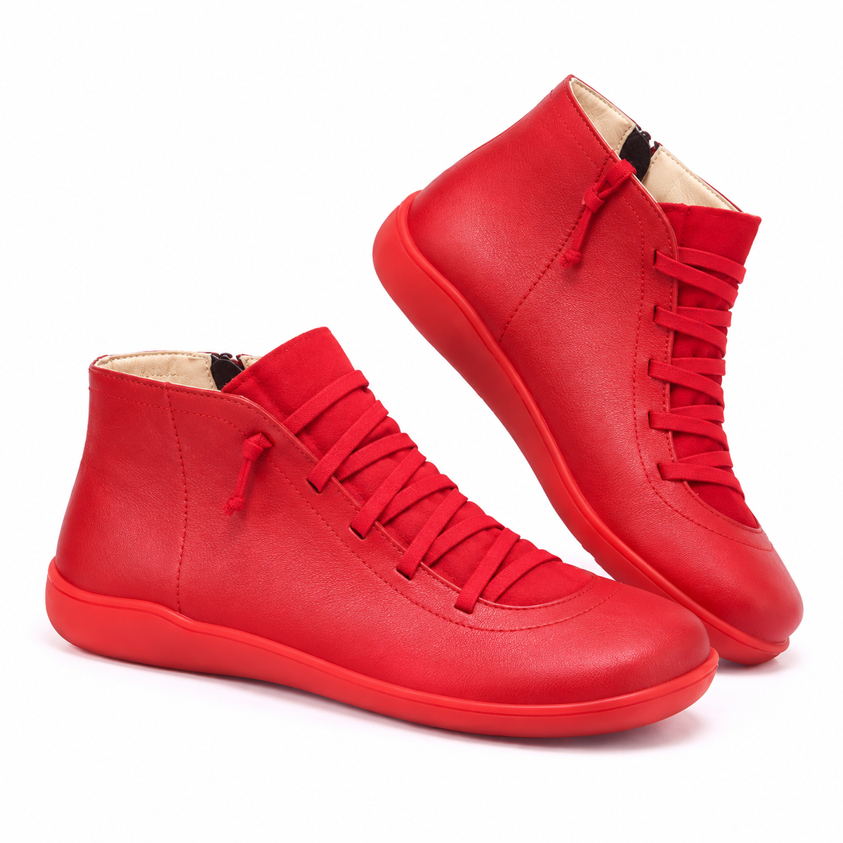 Eliza - Women's Orthopaedic Lace-Up Ankle Boots with Comfort Sole