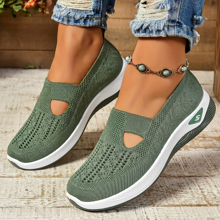 Alice - Women's Orthopaedic Slip-On Cushioned Trainers