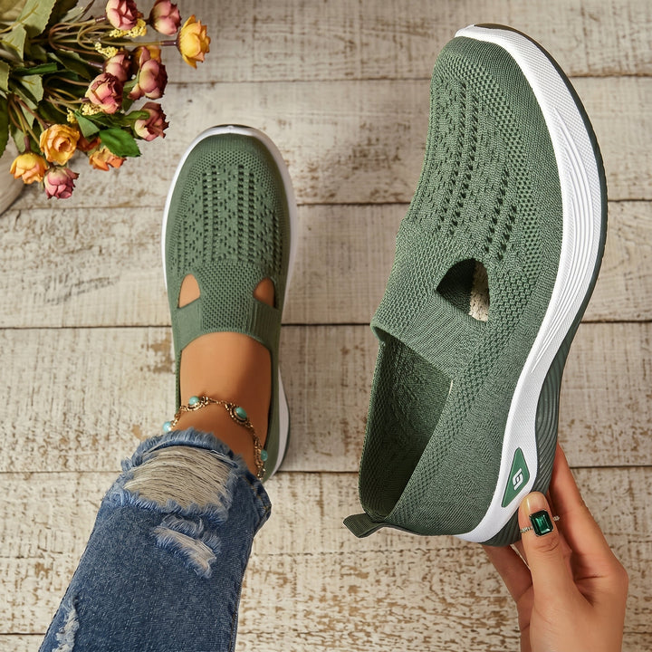 Alice - Women's Orthopaedic Slip-On Cushioned Trainers