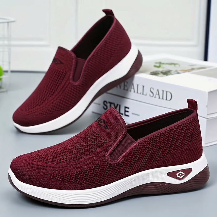 Alice - Women's Orthopaedic Slip-On Cushioned Trainers