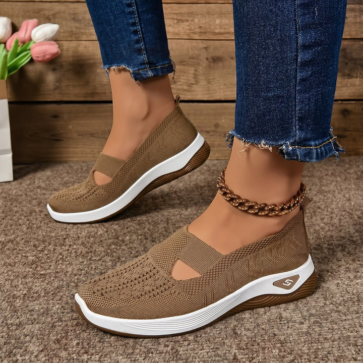 Alice - Women's Orthopaedic Slip-On Cushioned Trainers