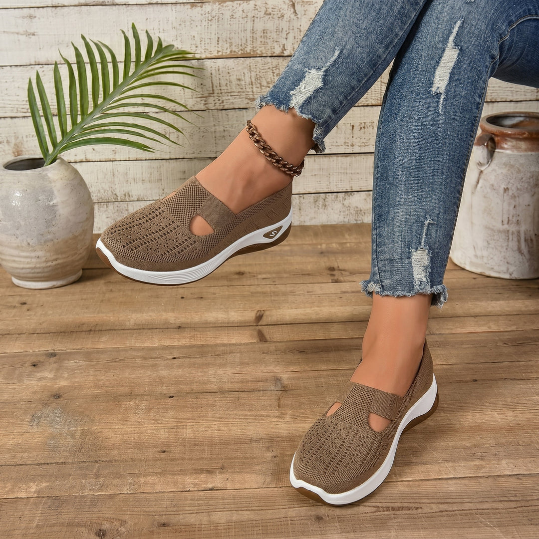 Alice - Women's Orthopaedic Slip-On Cushioned Trainers