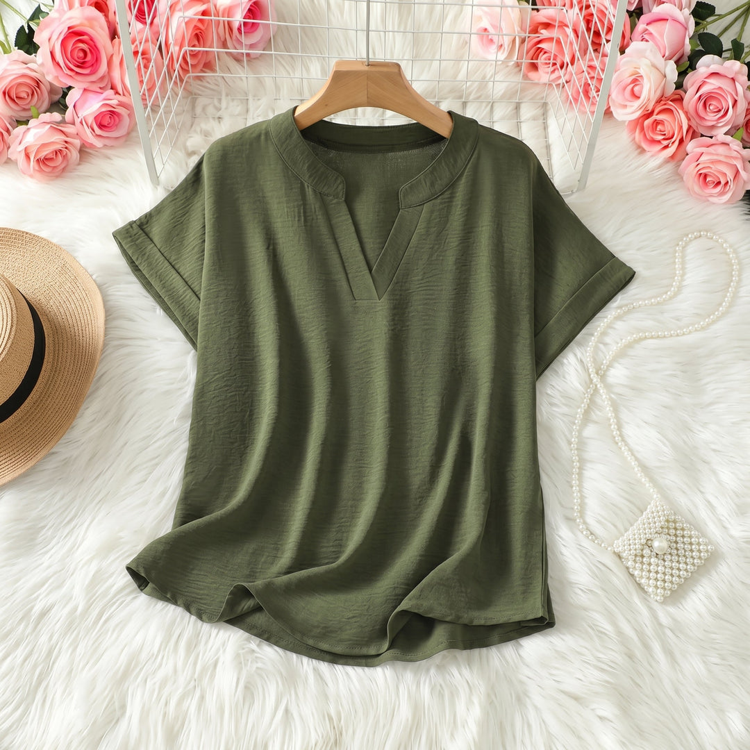 Olivia - Women's Summer Relaxed Fit  Blouse