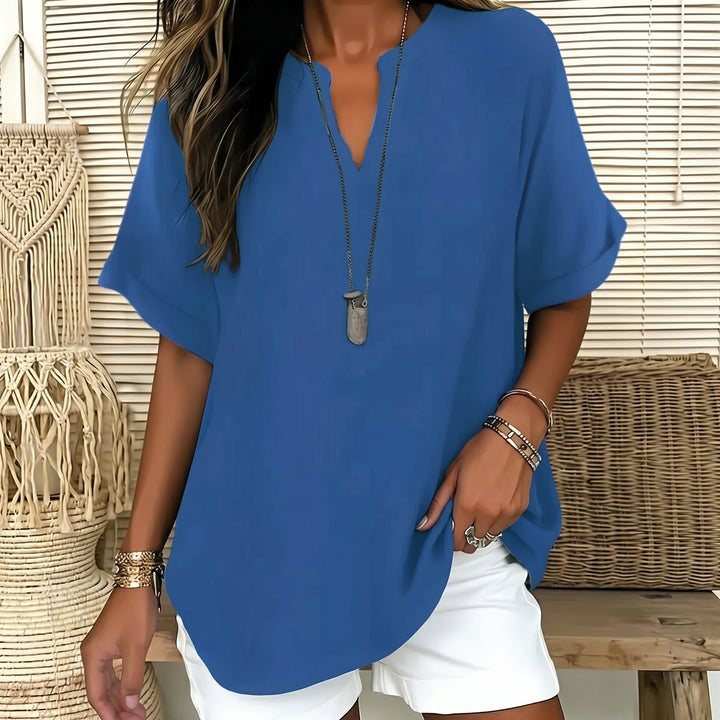 Olivia - Women's Summer Relaxed Fit  Blouse