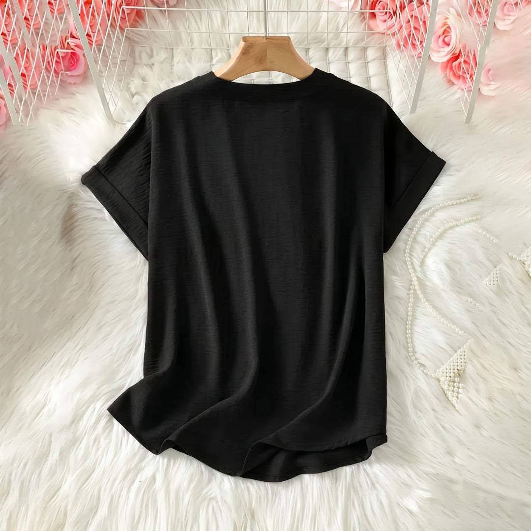 Olivia - Women's Summer Relaxed Fit  Blouse