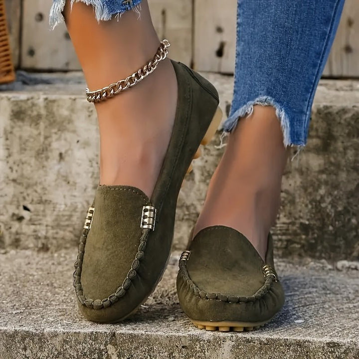 Alice - Women's Orthopaedic Loafers with Moccasin Stitch