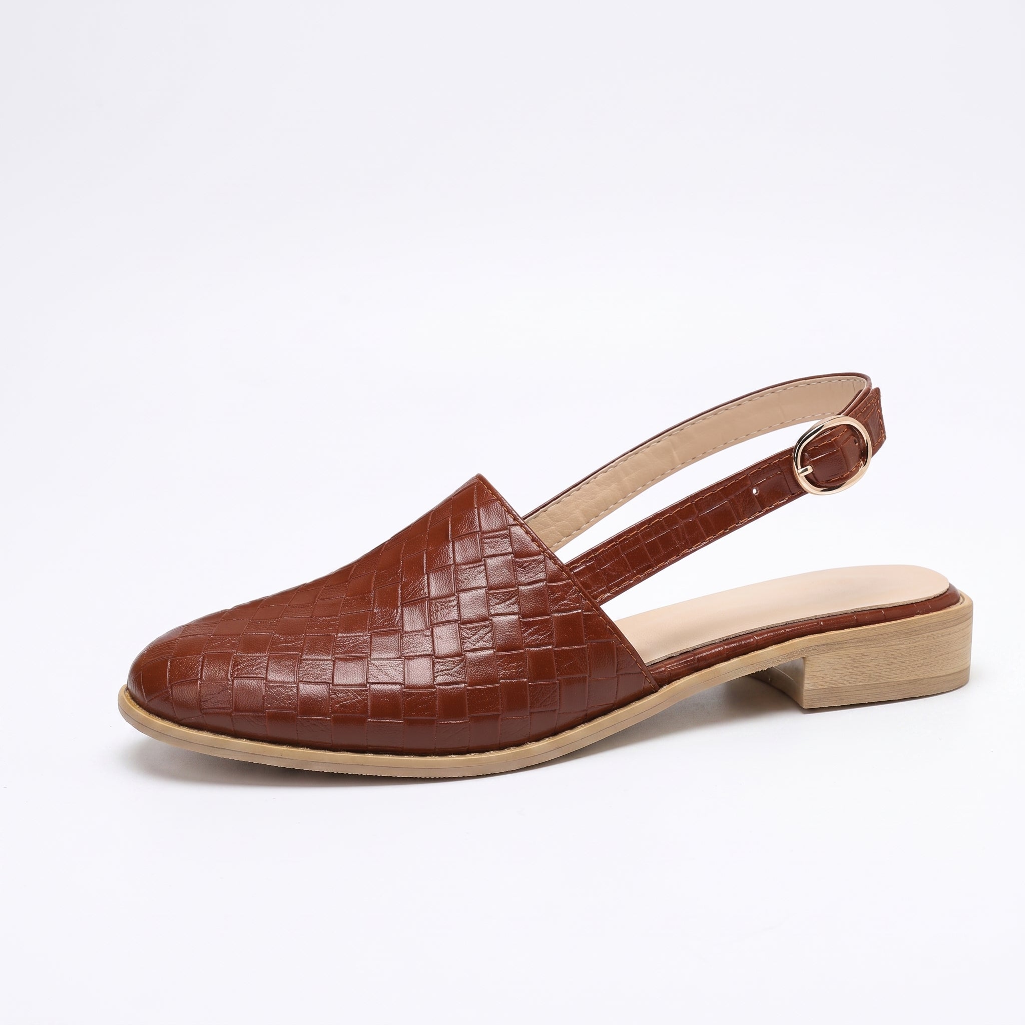 Alice - Women's Orthopaedic Flat Woven Slingback Sandals