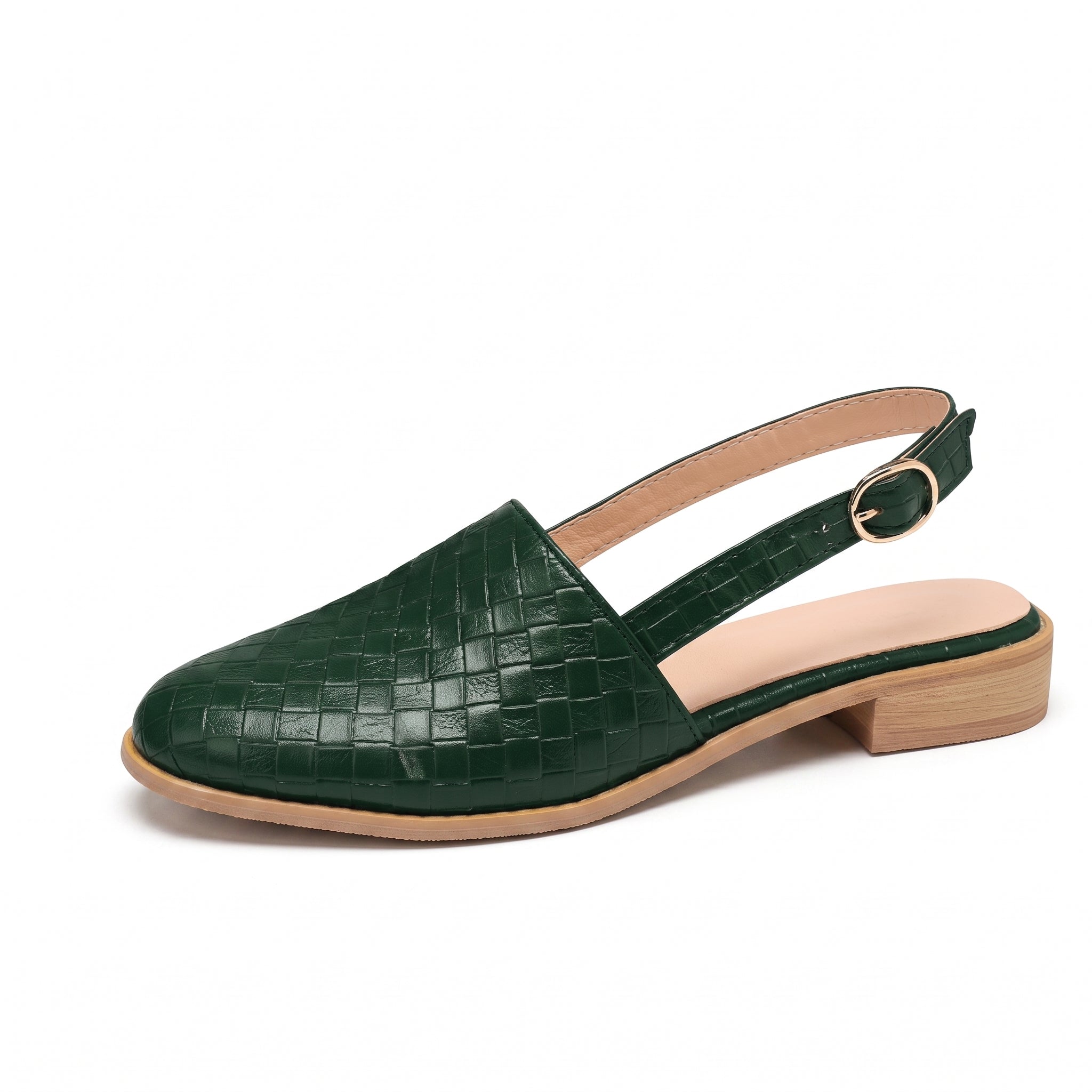 Alice - Women's Orthopaedic Flat Woven Slingback Sandals