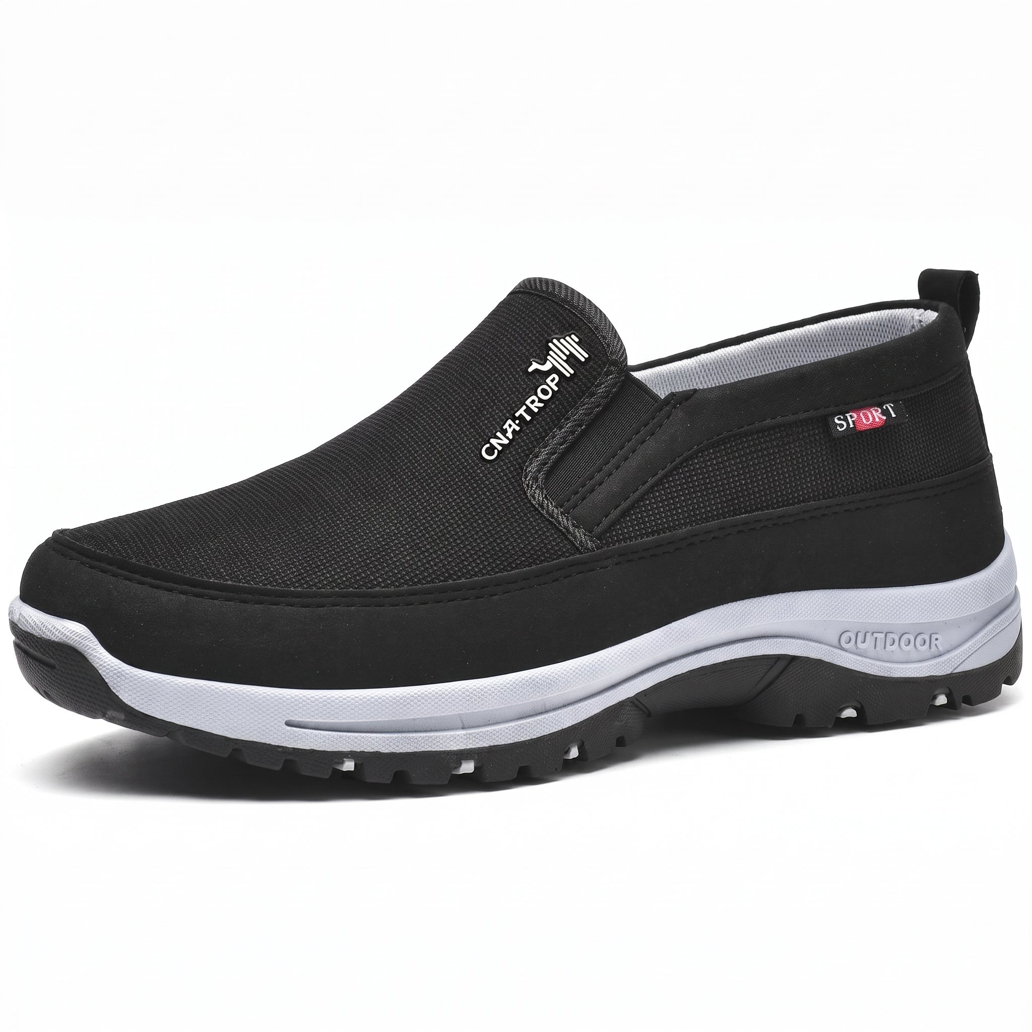 Jonas - Men's Orthopaedic Slip-On Cushioned Sole Trainers