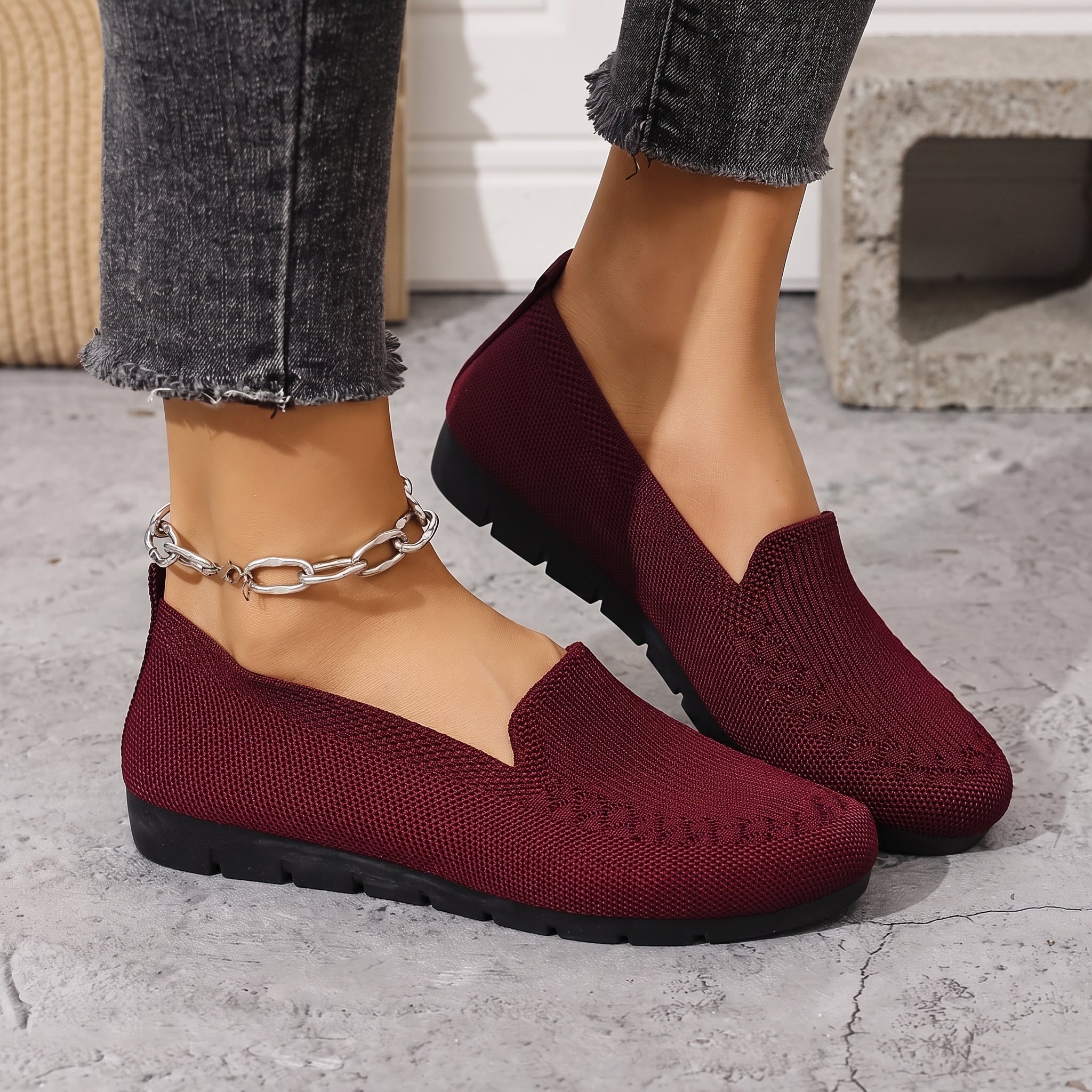 Alice - Women's Orthopaedic Breathable Cushioned Sole Loafers