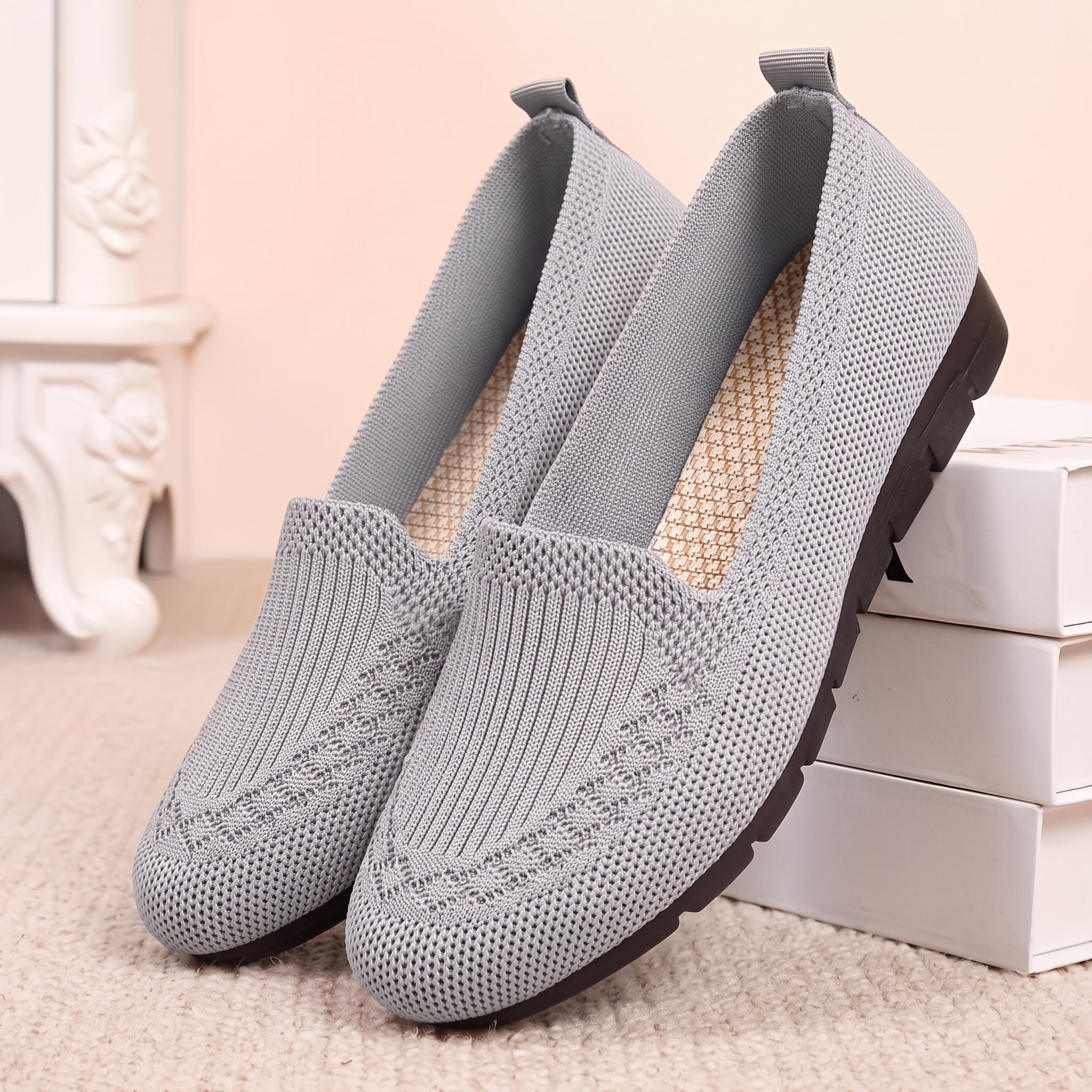 Alice - Women's Orthopaedic Breathable Cushioned Sole Loafers