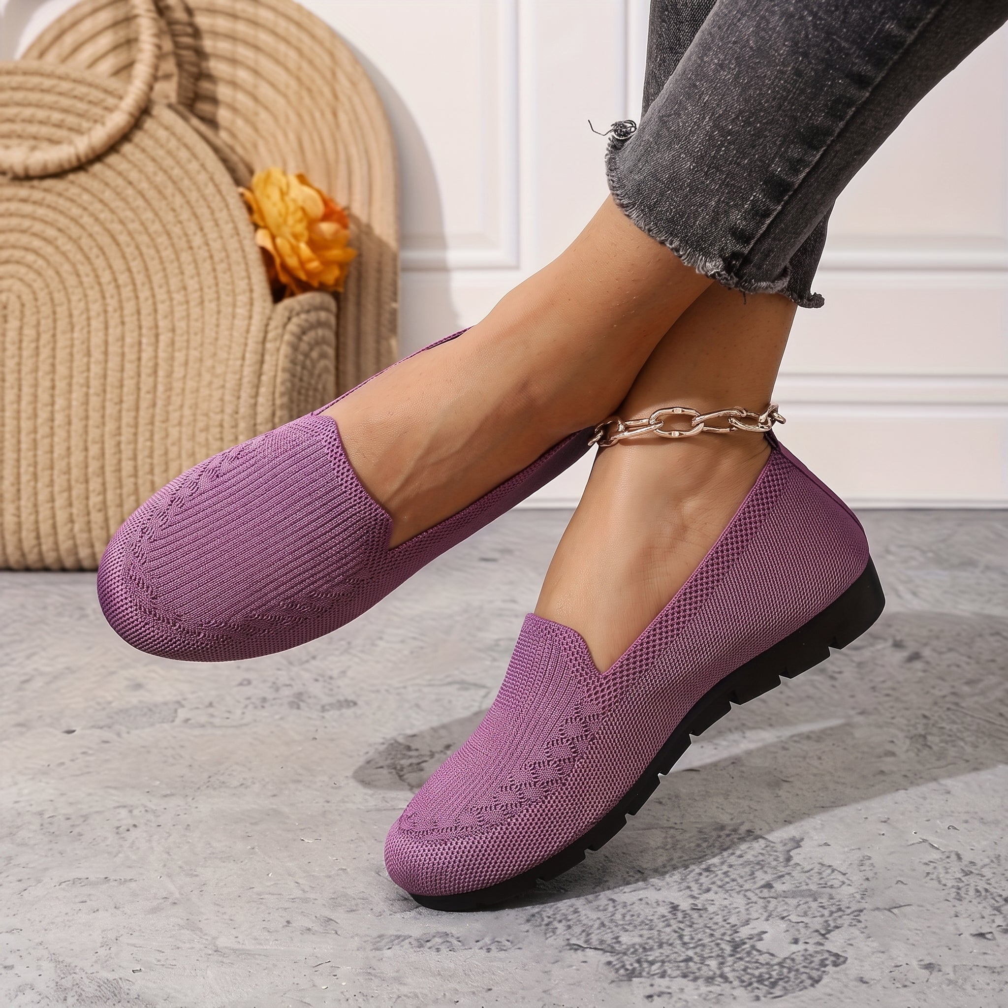 Alice - Women's Orthopaedic Breathable Cushioned Sole Loafers