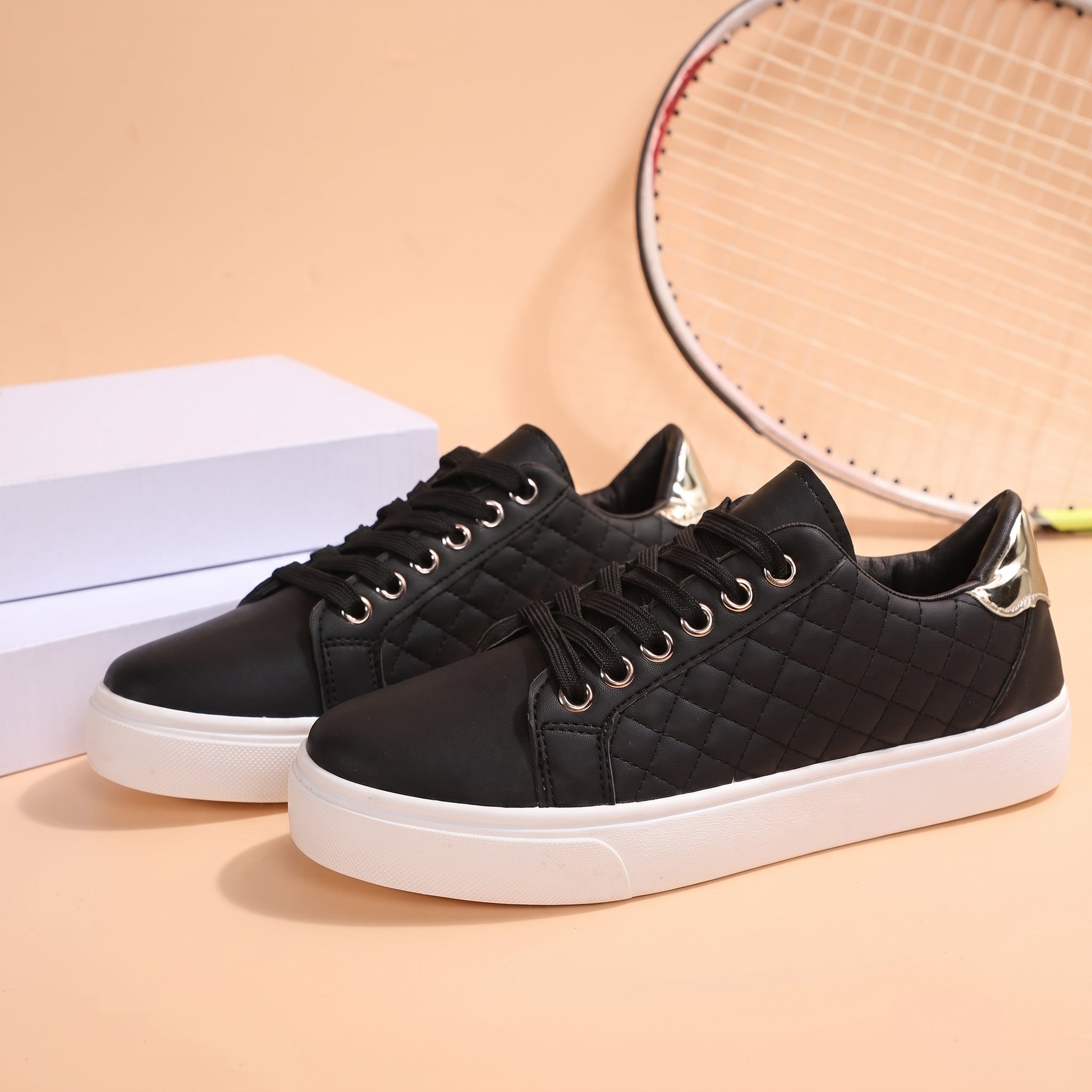 Alice - Women's Orthopaedic Quilted Low-Top Trainers