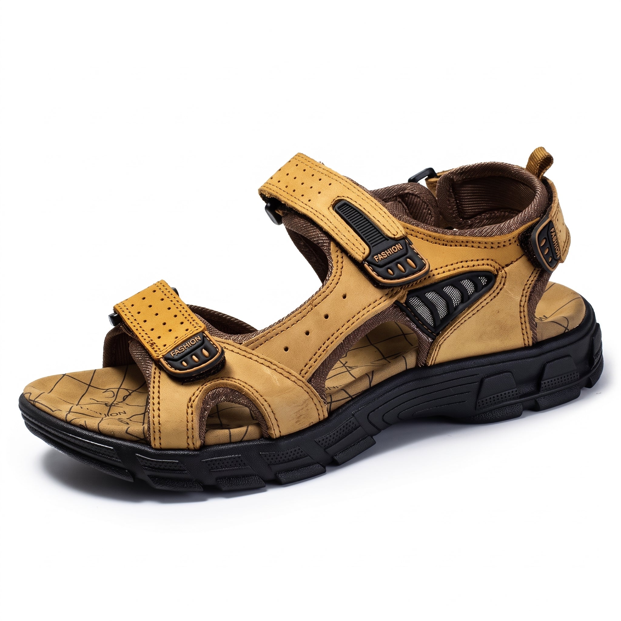 Benjamin - Men's Orthopaedic Double Adjustable Strap Sandals