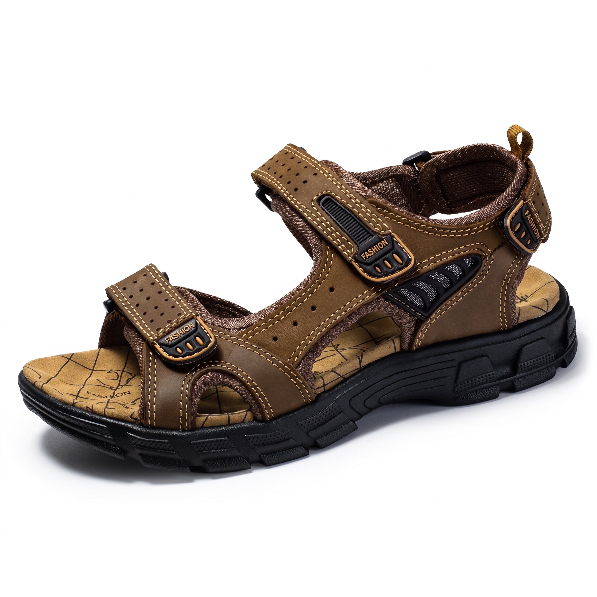 Benjamin - Men's Orthopaedic Double Adjustable Strap Sandals