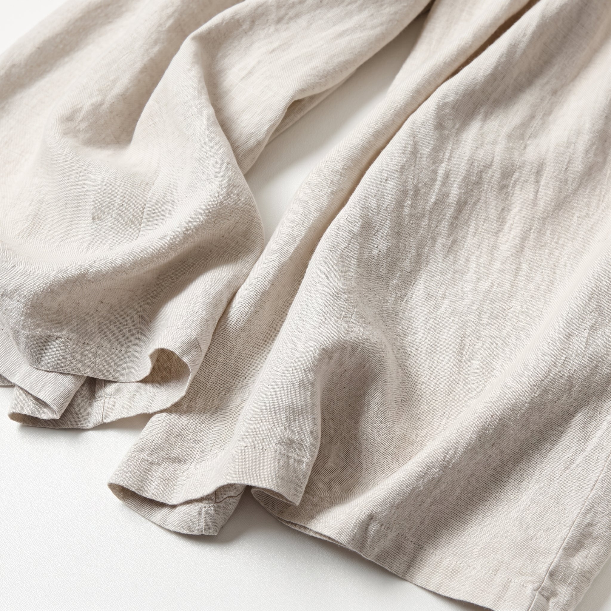 Beatrice - Women's Summer High-Waisted Pleated Culottes - Culottes - Beige - Davies & Cooper