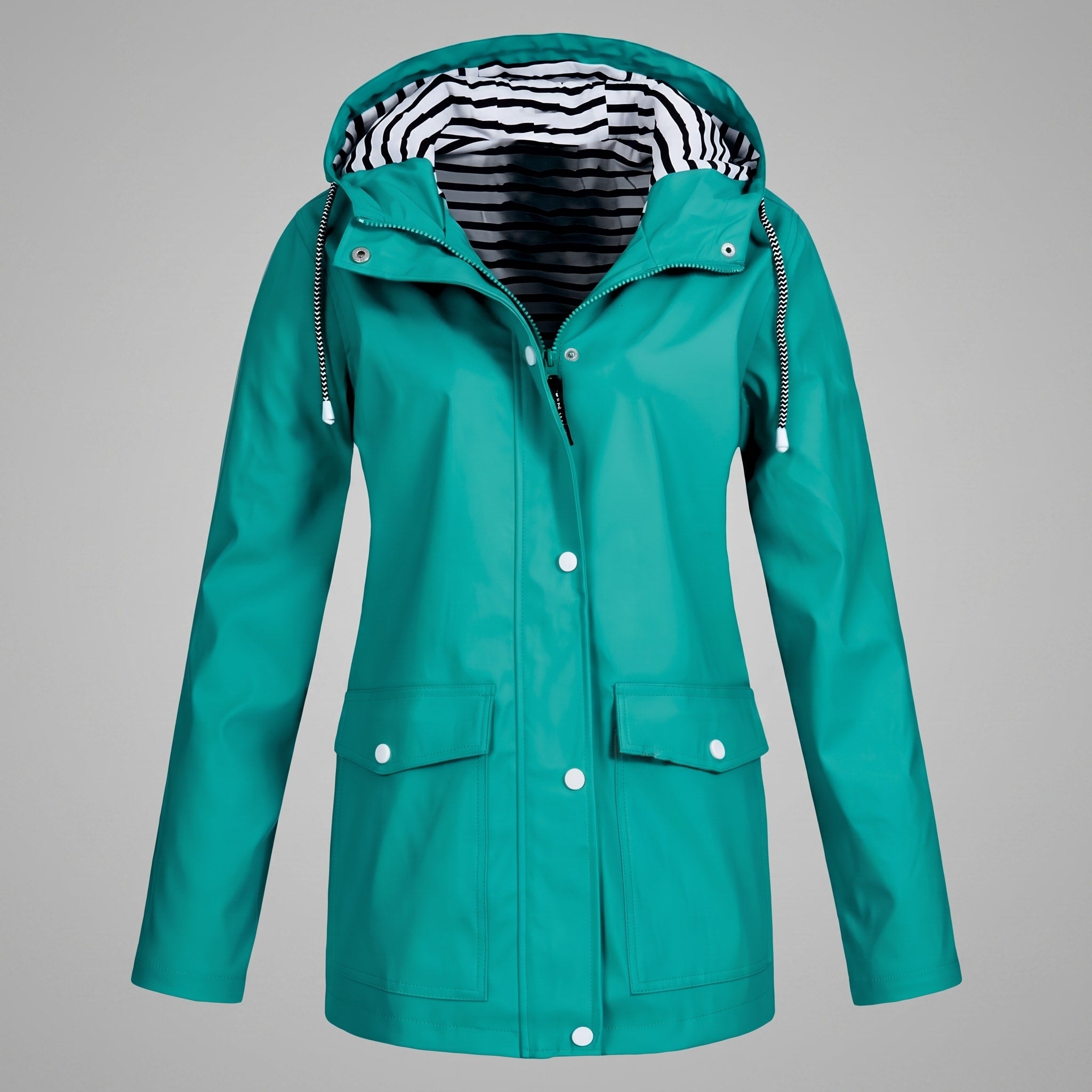 Sophie - Women's Hooded Rain Jacket with Adjustable Drawstring