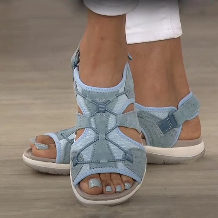 Alice - Women's Orthopaedic Peep Toe Sandals with Multi-Strap