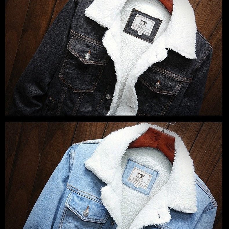 Detlef - Classic Denim Jacket - Coats & Jackets - Black - Davies & Cooper