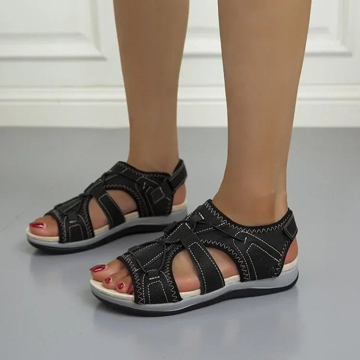 Alice - Women's Orthopaedic Peep Toe Sandals with Multi-Strap