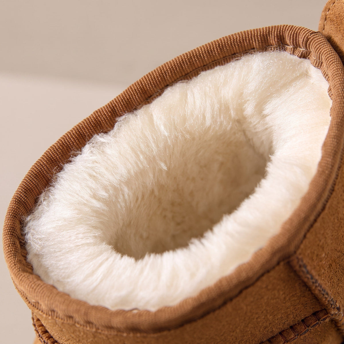 Emily - Women's Ankle Boots with Faux Fur Lining and Cushioned Sole - Boots - Brown - Davies & Cooper