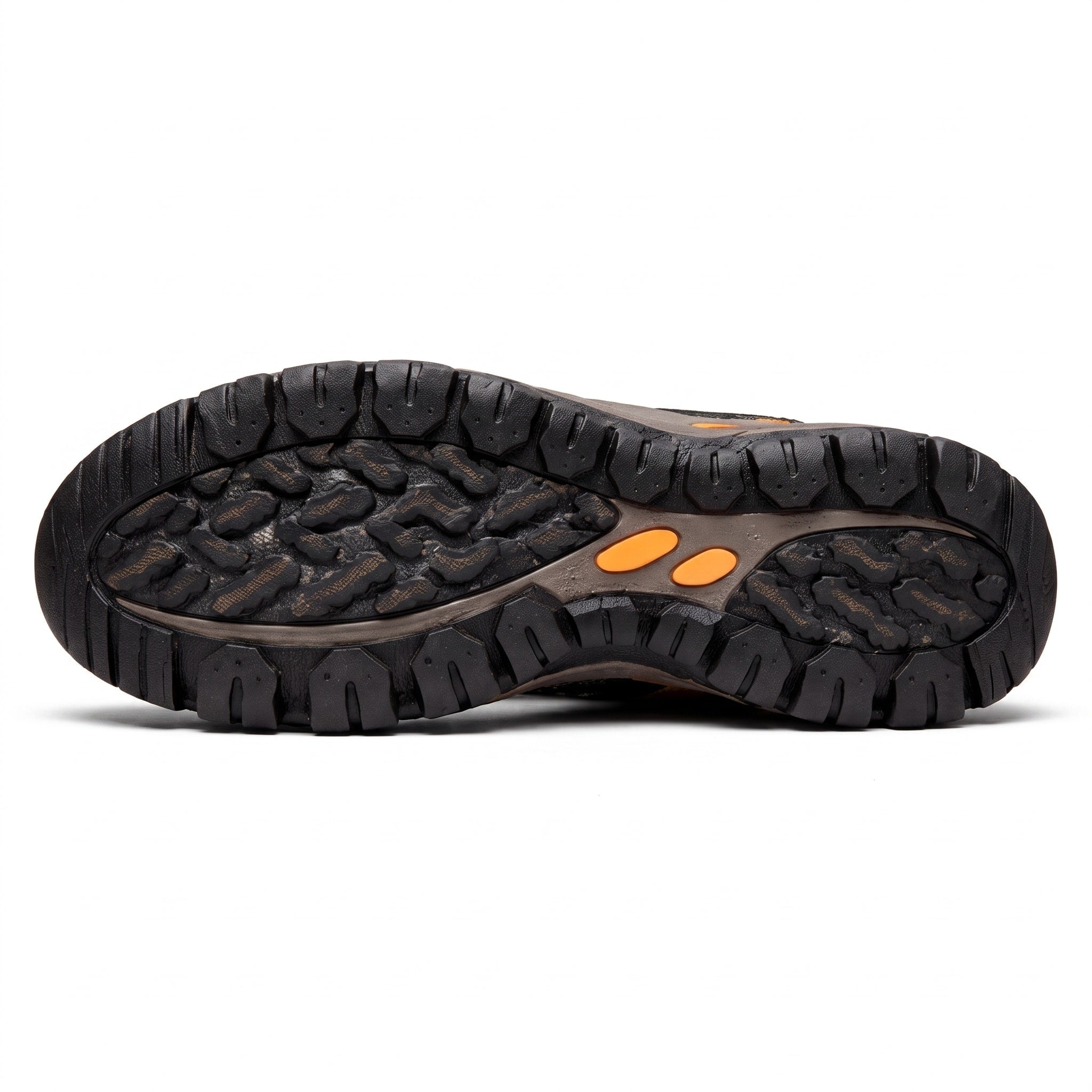 James - Men's Orthopaedic Lace-Up Leather-Look Trainers - Sneakers - Black - Davies & Cooper