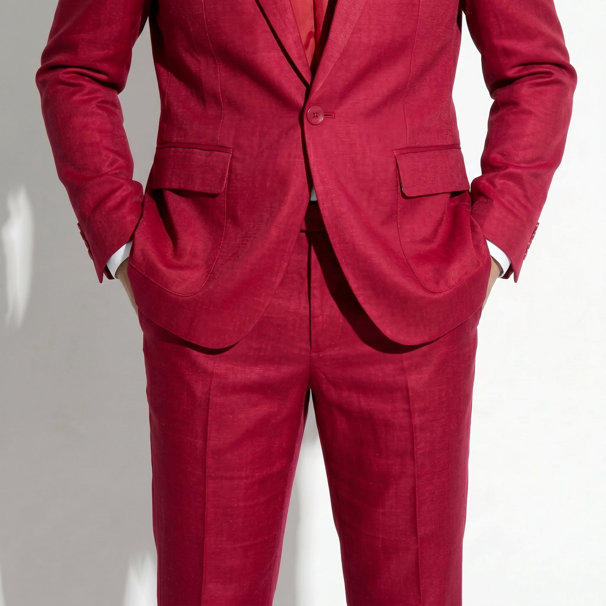 James - Men's Slim Fit Notch Lapel Wedding Suit