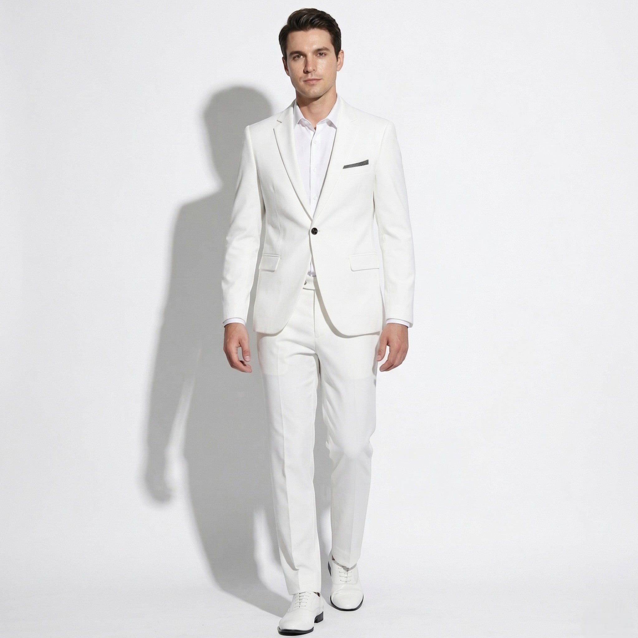 James - Men's Slim Fit Notch Lapel Wedding Suit